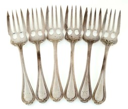 Towle Silver Paul Revere Set of 6 Sterling, Small Old Style Salad Fork - £226.13 GBP