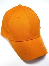 Fluorescent Orange Hunting Fishing Blank Hat Cap Billed Visor Snow Winte... - £4.78 GBP