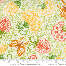 Moda Carolina Lilies Cream 48701 11 Quilt Fabric By The Yard - Robin Pickens - £8.88 GBP
