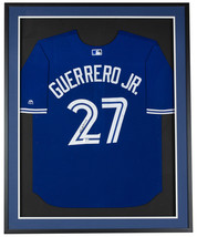 Vladimir Guerrero Jr. Signed Framed Blue Jays Majestic Baseball Jersey BAS - $630.50