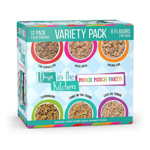 Dogs In The Kitchen Variety Pooch Party 2.8oz. Pouch (Case of 12) - £27.55 GBP