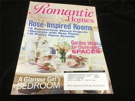 Romantic Homes Magazine August 2005 Rose Inspired Rooms, Glamour Girl&#39;s Bedroom - £9.40 GBP
