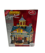 2007 LEMAX Signature Collection Village &quot;CARRIAGE SHOP&quot;  #75557 ~MINT~ - £50.61 GBP