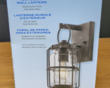 Montview 11.6H 1-Light Outdoor Wall Light Lantern Kichler Weathered Zinc... - £15.78 GBP
