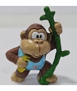 Vintage Donkey Kong Jr. Figure 2.5&quot; 1982 Coleco Rare Nintendo PVC 1980’s... - $38.61