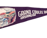 Coulee Dam, Washington - Grand Coulee - 25 1/2&quot; Vintage Felt Pennant - £9.44 GBP