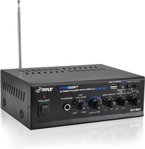 Pyle Bluetooth Mini Blue Series Home Audio Amplifier (Pta22Bt): Small Desktop - £52.67 GBP