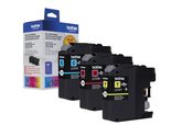 Brother Genuine Standard Yield Color Ink Cartridges, LC1013PKS, Replacem... - $38.65