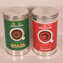 Lot of 2 Brooklyn Roasting Company Brazil Santana Da Vargem Bali Kintamani 12 Oz - £15.82 GBP