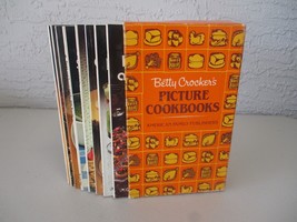 Vintage Betty Crocker&#39;s Picture Cookbooks 8 Book Boxed Set 1982 Golden Press - £11.18 GBP