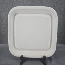 Vintage Corning Ware Pan MicroWave Browning &amp; Searing Grill MW-2 White 12&quot;x11.5&quot; - £9.30 GBP