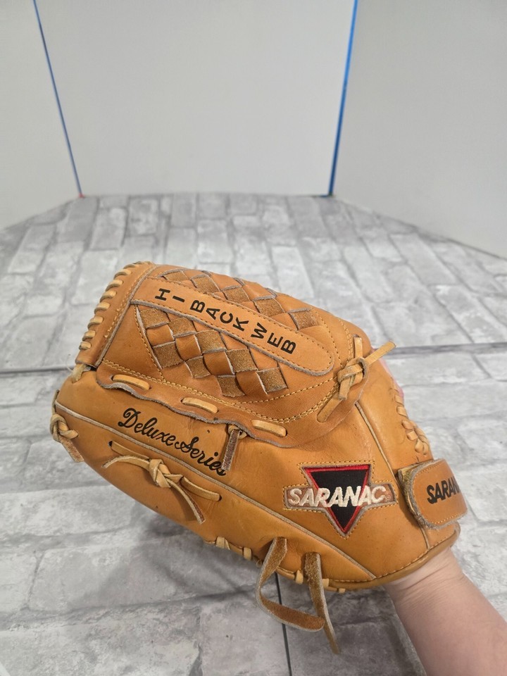 Saranac Diamond Pro C6009 Deluxe Series Hi Back Web Baseball Glove LHT - $24.99