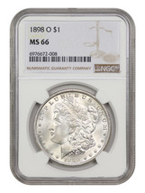 1898-O $1 NGC MS66 - £342.02 GBP