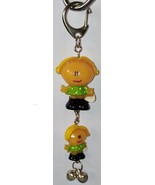 Girl In Various Outfits Keychain - $10.00