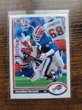 1991 Upper Deck #41 Cornelius Bennett - Buffalo Bills - NFL - Fresh Pull - £1.74 GBP