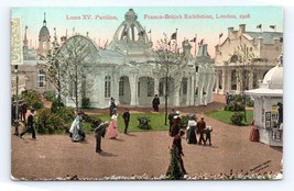 Louis XV Pavilion Franco-British Exhibition London England DB Postcard P7 - £3.22 GBP