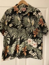 Vintage RJC Hawaiian floral button up shirt made in Hawaii USA size XL - £16.06 GBP