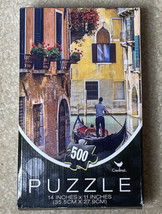 Cardinal Puzzle, Dominic Davison ~ VENICE AL FRESCO ~ 500 Piece Puzzle - New E1 - $7.73