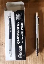 12 Pc Pentel GraphGear 300 Mechanical Pencil, White, 0.7 mm Draughting P... - $21.77