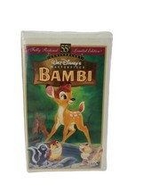 Disney’s Bambi 55th Anniversary VHS Video Tape Masterpiece Movie Clamshell - £3.57 GBP