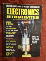 Electronics Illustrated Magazine May 1967 Cb Radio Color Tv - £5.07 GBP