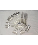 Viceroy Plate USA Silverplate Lot of 28 Forks Knives Spoons Teaspoons - £36.33 GBP