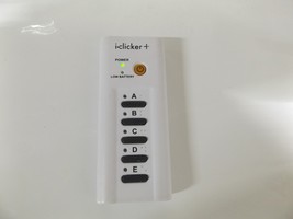 iClicker + Plus student remote response model RLR15 working ID:XXXX6428 - $11.88