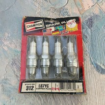 4x Champion L87YC 312 For Honda Copper Plus Spark Plugs Replaces 98076-5... - $22.47
