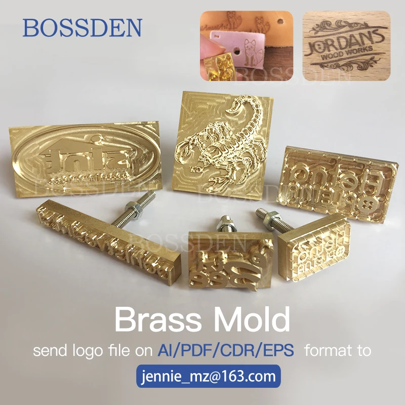 BOSSDEN New Customize Hot ss Stamp  Mold with Logo Personalized Mould He... - £507.13 GBP