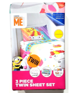 Illumination Presents Despicable Me Minion Made 3 Piece Twin Sheet Set F... - $39.99