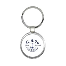 El Nido Life on the Strand : Gift Keychain Beach Travel Souvenir Philippines - £6.42 GBP