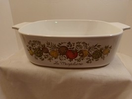 Vintage Corning Ware &quot;Spice of Life&quot; Casserole Dish 2 Quart No Lid - £35.04 GBP