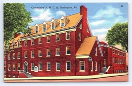 Postcard Community YMCA Burlington Vermont VT - £2.89 GBP