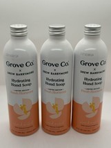 Lot Of 3 Grove x Drew Barrymore Dish &amp; Hand Soap Fresh Horizons - £14.87 GBP