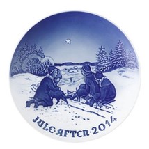 New In Box 2014 Bing & Grondahl Christmas Plate B&G Free Shipping Msrp $105 - £66.26 GBP