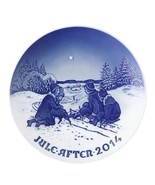 New In Box 2014 Bing &amp; Grondahl Christmas Plate B&amp;G Free Shipping Msrp $105 - $113.68 CAD