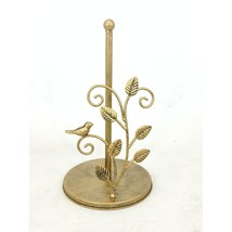 Bird Paper Towel Kitchen Roll Holder | Vintage Brass Gold | Elegant Premium Stai - $37.99