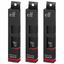 3 X elf / e.l.f. Moisturizing Lipstick Red Carpet 82640 Net Wt. 0.11 oz ... - $13.85