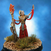 Painted RAFM Miniatures Evil Female Cleric - $52.15