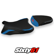 Suzuki GSXR 1000 2007 2008 Seat Cover Tappezzeria Blue Black 07 08 - $245.67