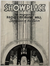 NEW YORK CITY-1939 SHOWPLACE-MAGAZINE RADIO CITY MUSIC HALL - £13.81 GBP