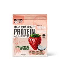 Clear Whey Isolate Protein with Electrolytes - Strawberry Coconut (16 Se... - $85.98