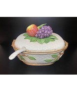 Fitz and Floyd FRUIT FAIR 3.5 QT Soup Tureen with Ladle and Original Box... - £39.42 GBP