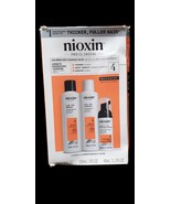 Nioxin System 4 Scalp + Hair Thickening Kit For Colored, Damaged &amp; Dry H... - $396.81 MXN