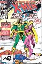 X-Men / Alpha Flight Comic Book #2 Marvel Comics 1985 Very FINE- New Unread - $2.50