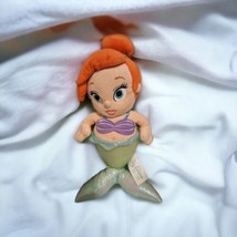 Disney Parks Disney Babies Princess Ariel Baby Little Mermaid 13” Plush GUC - £9.77 GBP