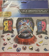 Power Ranger Ninja Steel Table Decorating Kit 23 Piece Centerpiece Party Supply - £13.20 GBP