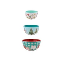 Pioneer Woman ~ Set of Three (3) ~ Melamine ~ Measuring Bowls ~ WISHFUL ... - $460.26 MXN