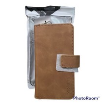 Swoders for Galaxy S21 Wallet Credit Card Slot PU Phone Case with Magnetic Close - $4.94