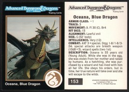 1991 TSR AD&amp;D Gold Border Dungeons &amp; Dragons RPG Fantasy Art Card #153 ~ Blue - £5.44 GBP